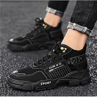 Giày thể thao nam cổ cao - giày nam đẹp phong cách Hàn Quốc mẫu mới HOT 2022  AVI - 424