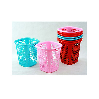 Sọt nhựa lổ vuông nhỏ 27x27x29 cm