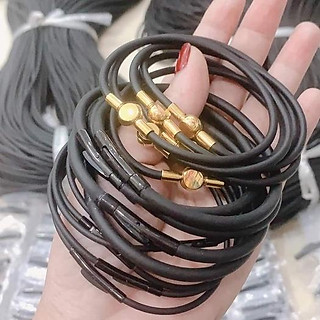 Vòng tay dây cao su đeo lu thống phong thủy nam nữ, Anchi jewelry