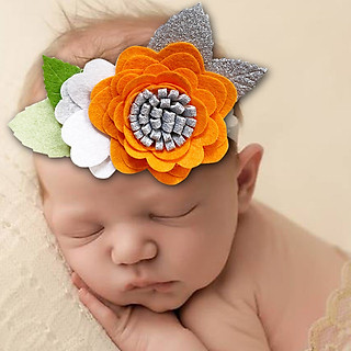 Băng đô sơ sinh bé gái b111