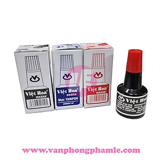 Mực đóng dấu Việt Hoa Nazza (Chai