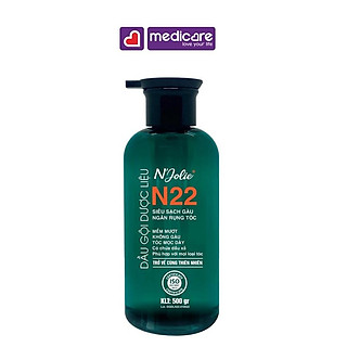 0133014 Dầu Gội Dược Liệu NJolie Sạch Gàu Ngăn Rụng N22 500g