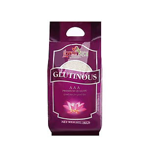 Nếp Thái Lotus Rice 2kg - Siêu dẻo, thơm, mềm (dùng nấu xôi, chè)
