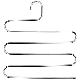 Combo 3 Móc Inox Treo Quần 5 Tầng Thông Minh