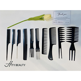 Lược thường, đánh rối, Toni&Guy 2 đầu ĐEN học tóc, Makeup, làm tóc chuyên nghiệp - Hity Beauty