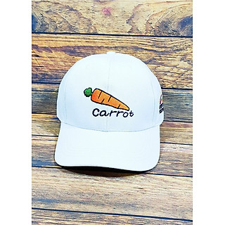 Nón kết/ Mũ lưỡi trai thêu hình Carrot siêu xinh NON0252T