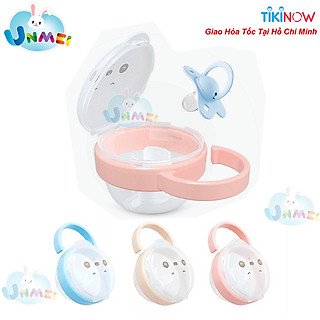 Hộp Đựng Núm Ti Giả, Núm Ti Ngậm Cho Bé Trong Suốt, Có Móc Treo - Phù Hợp Với Núm Ty Ngậm Philips Avent