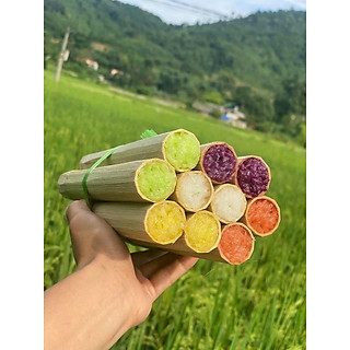 Set 5 ông cơm Lam ngũ sắc tây bắc 1kg (giao hỏa tốc tphcm)