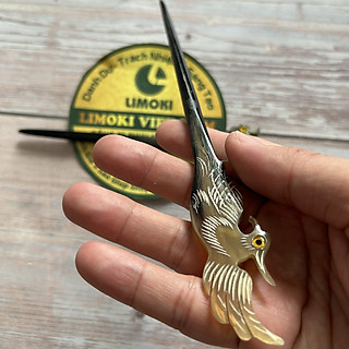 Trâm Cài Tóc Bằng Sừng Trâu Hình Chim