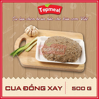 HCM - Cua đồng xay (500g) - Thích hợp với các món canh cua, bún riêu cua,... - [Giao nhanh TPHCM]