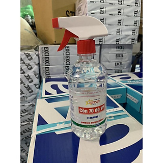 Cồn 70 độ Vĩnh Phúc dạng xịt chai 500ml diệt virus