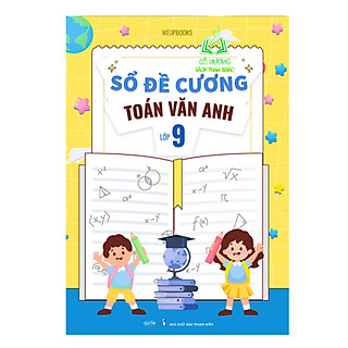 Sách - Sổ Đề Cương Toán Văn Anh 9