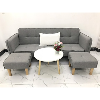 Bộ ghế sofa giường sofa bed tay vịn phòng khách sopha sivali08 salon