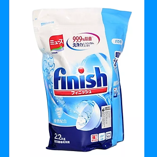 Bột rửa bát Finish powder nhật bản  2.2kg (là bột rửa bát cao cấp chuyên dùng cho máy rửa chén)