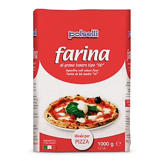 Tặng Men - Bột Mì Farina Polselli Chuyên Làm Pizza 1kg