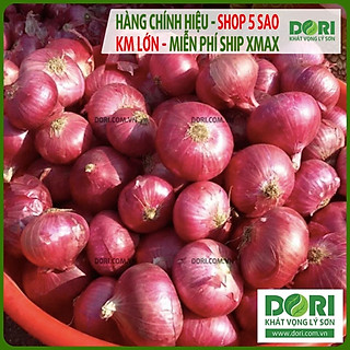 Hành tím khô Ấn Độ - Dori Thơm - 1kg - Hành tím củ to tròn khô