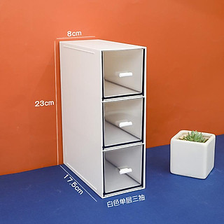 Tủ đựng bút kệ để bút nhiều ngăn trong suốt trang trí bàn học Desk Decor DecorMe