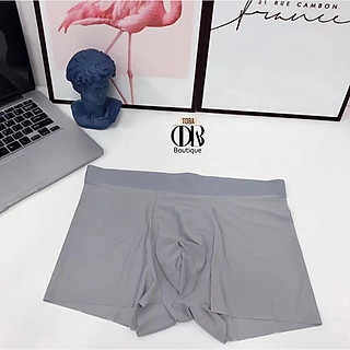 Quần lót nam Boxer Lụa Băng TOBA Boutique nguyên khối không đường may, mềm mịn siêu mát TBBL02