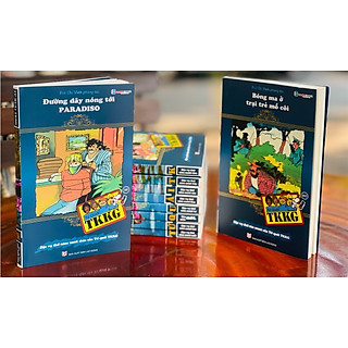 Combo Tứ quái TKKG - Tập 51 - 60 - Tặng 1 bookmark hình Gaby