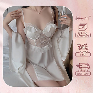 Váy Ngủ Hai Dây Gợi Cảm (Không kèm áo choàng) - B.Lingerie