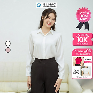 Áo sơ mi nẹp nút GUMAC AD08005