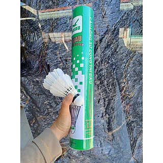 Ống cầu lông 12 trái Hải Âu xanh  loại tốt thi đấu