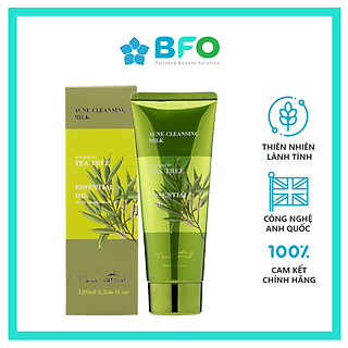 Sữa rửa mặt sáng da, kháng khuẩn, ngừa mụn tinh chất tràm trà Úc - Acne Cleansing Milk Tami