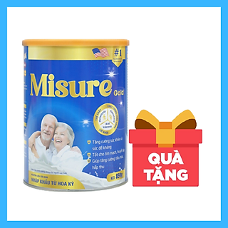 Sữa Non Ngủ Ngon Misure 850G - Hỗ trợ cải thiện giấc ngủ ,giúp ngủ ngon, sâu giấc, bổ sung dinh dưỡng (Hộp ban đêm 850g)