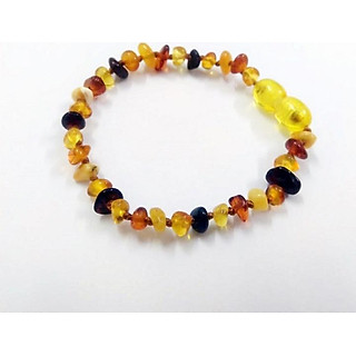 Vòng Tay Đá Hổ Phách Cho Bé Yêu