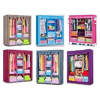 TỦ VẢI 3 BUỒNG 8 NGĂN