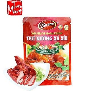 Xốt ướp thịt nướng gia vị hoàn chỉnh Barona (4 vị)