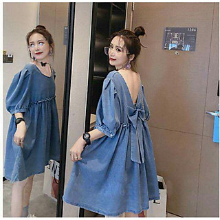 ĐẦM BABYDOLL BUỘC NƠ LƯNG SIÊU XINH