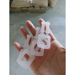 Bọ nhựa rút đai dây đai, Bọ nhựa siết dây đai 2 màu đen trắng, bền, dễ dàng sử dụng