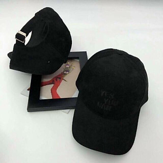 Nón kết nhung thêu logo nam nữ