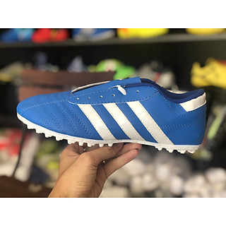 Giày đá banh nam 3 Sọc-Xanh sọc trắng