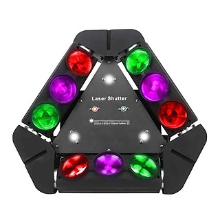 ĐÈN MOVING 9 MẮT + LASER - ĐÈN SÂN KHẤU DÙNG LÀM TRUNG TÂM QUÁN BAR , VŨ TRƯỜNG , CLUB