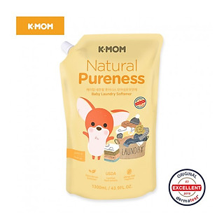 NƯỚC XẢ VẢI SƠ SINH HỮU CƠ K-MOM HÀN QUỐC (TÚI 1300ML)