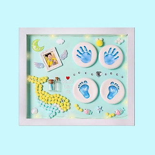 Khung Hình In Dấu Tay Chân Cho Bé