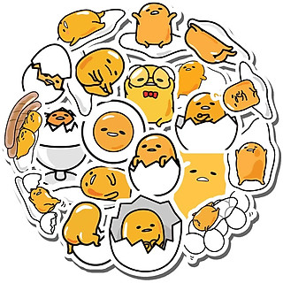 Set 30-60 Trứng Lười Gudetama sticker 