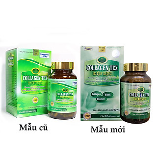 Viên uống Diệp Lục Collagen Tex HDPHARMA bổ sung thêm vitamin e, Isoflavon, sữa ong chúa, làm đẹp da chống lão hóa 60 viên | Chống lão hóa | NuocHoaZ.Com