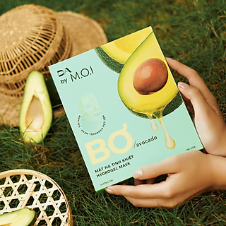 COMBO 2 MẶT NẠ BƠ TINH KHIẾT HYDROGEL DA BY M.O.I HỒ NGỌC HÀ 2022 (CHÍNH HÃNG)