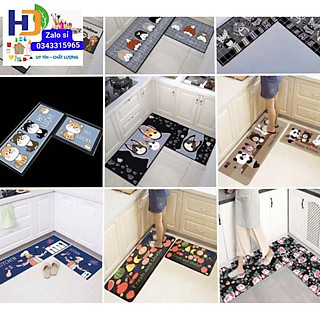 COMBO 2 MIẾNG THẢM LAU CHÂN NHÀ CAO CẤP