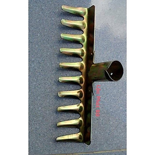 Cào cỏ - cào đất 10 răng vàng