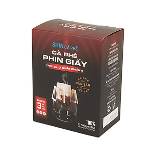 SHIN Cà Phê - Gu truyền thống - phin giấy tiện lợi