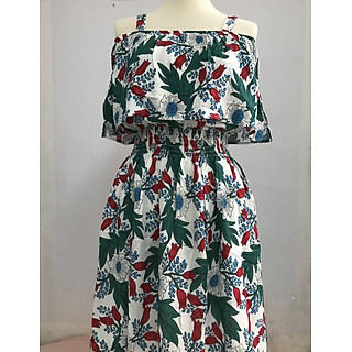 Đầm 2 dây bèo ngực