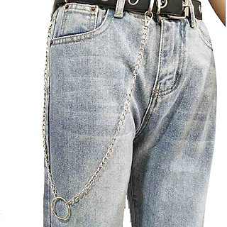 Dây xích đeo quần jean thép titan không gỉ