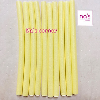 Set 10 thanh uốn tóc không cần nhiệt bằng mút mềm