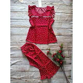 Bộ lụa lững nhúng bèo dễ thương