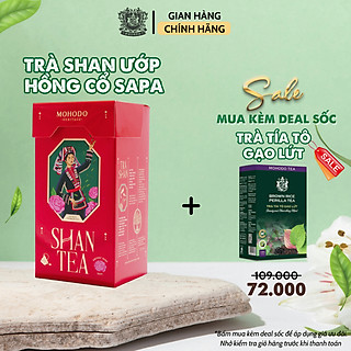 Trà Shan Ướp Hồng Cổ Sapa Mohodo Tốt Cho Tiêu Hóa Giúp Thư Giãn - Hộp 30G