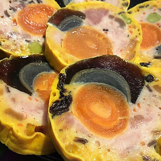 Chả Hoa ngũ sắc trứng muối+trứng bắt thảo đòn 500g